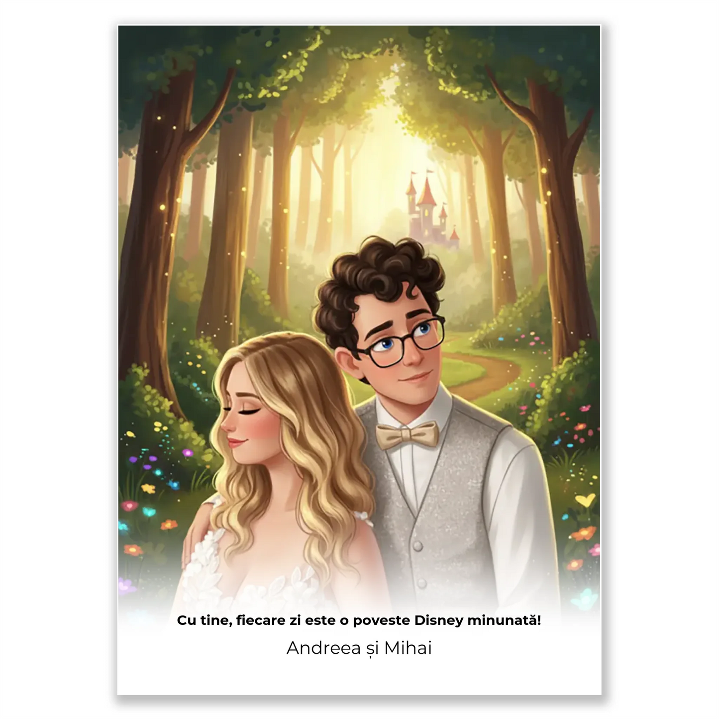 Tablou personalizat în stil Disney