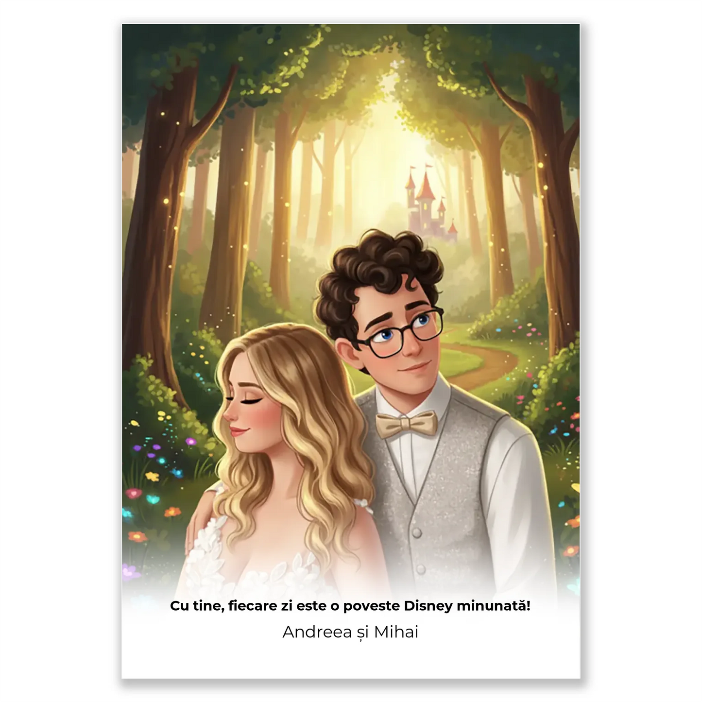 Tablou personalizat în stil Disney