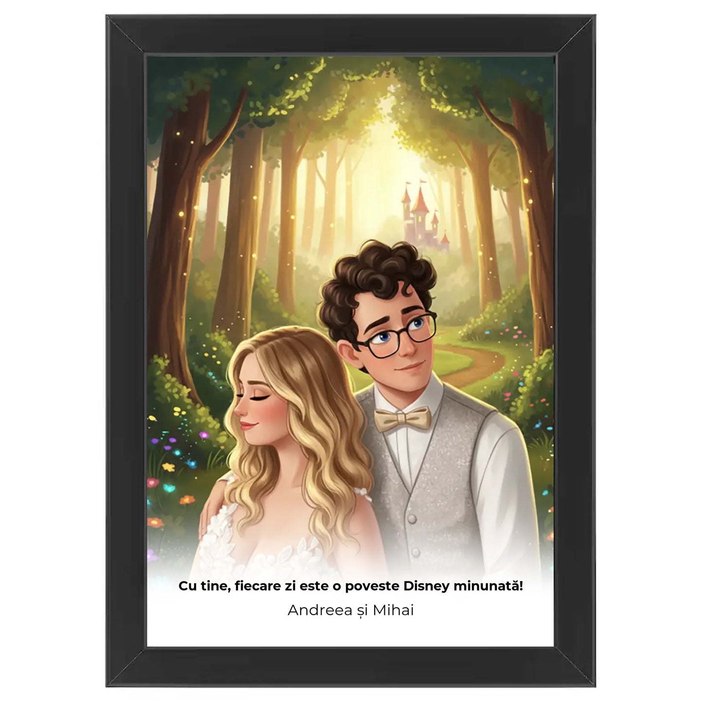 Tablou personalizat în stil Disney