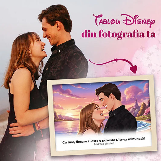 Tablou personalizat în stil Disney