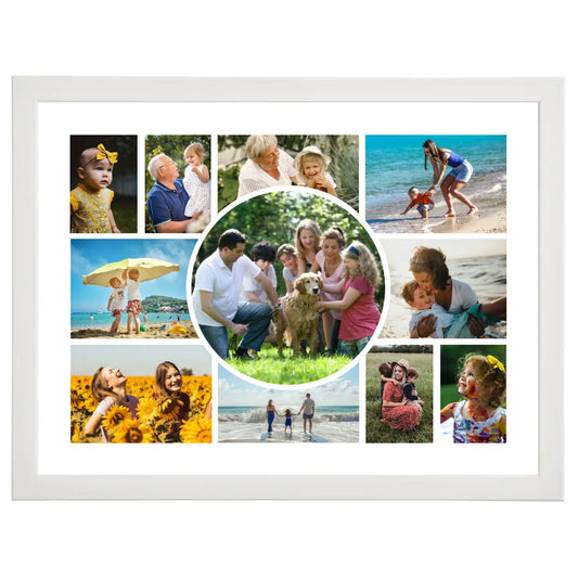 Colaj foto personalizat clasic cu 11 fotografii