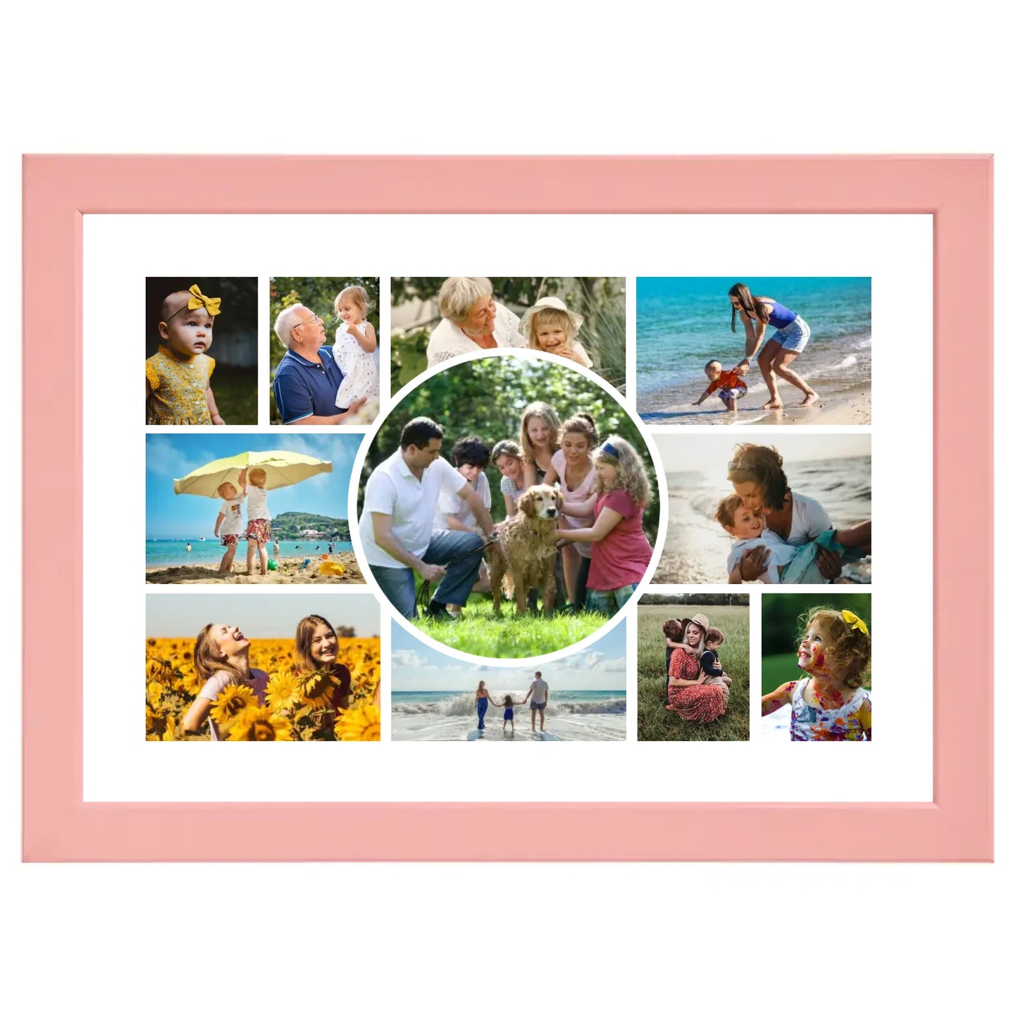 Colaj foto personalizat clasic cu 11 fotografii
