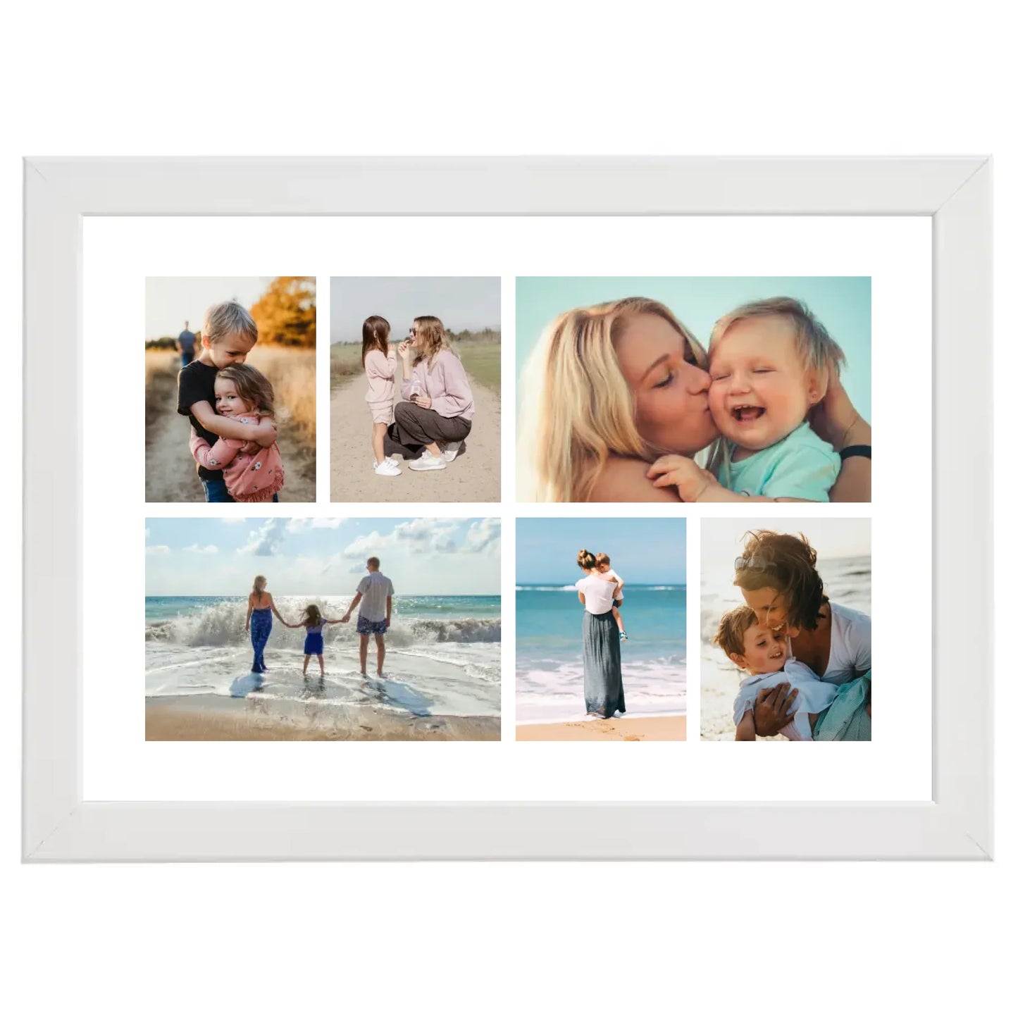 Colaj foto personalizat clasic cu 6 fotografii