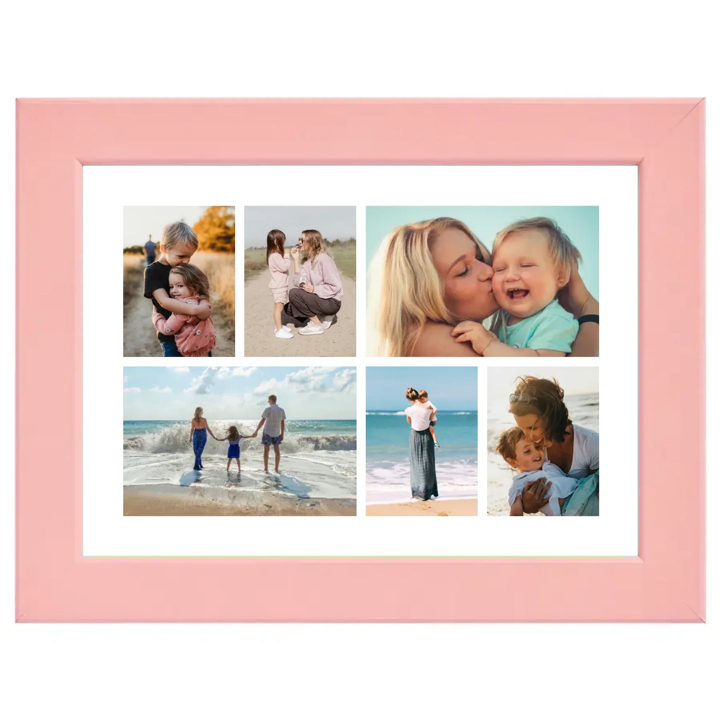Colaj foto personalizat clasic cu 6 fotografii