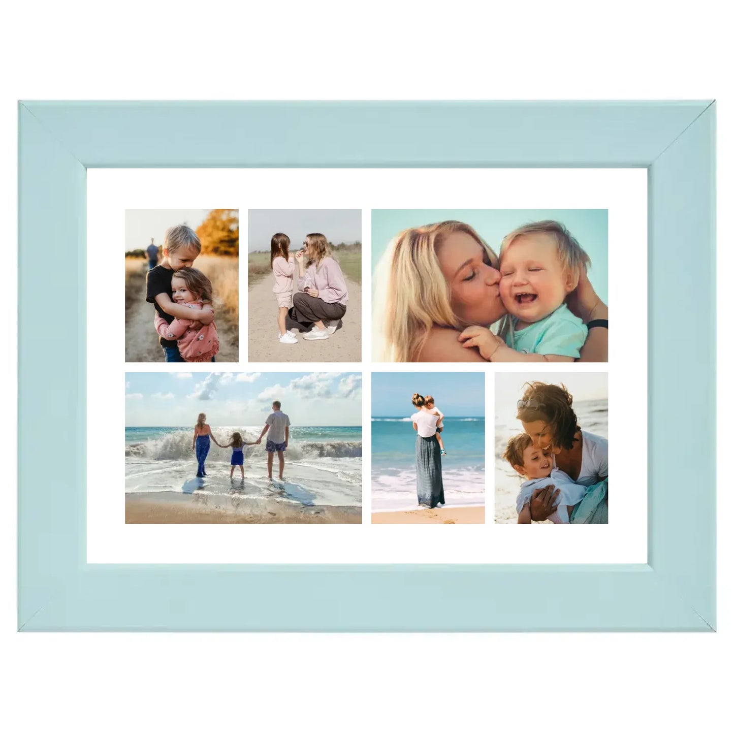 Colaj foto personalizat clasic cu 6 fotografii