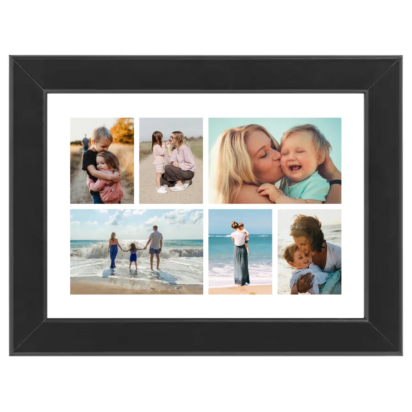 Colaj foto personalizat clasic cu 6 fotografii
