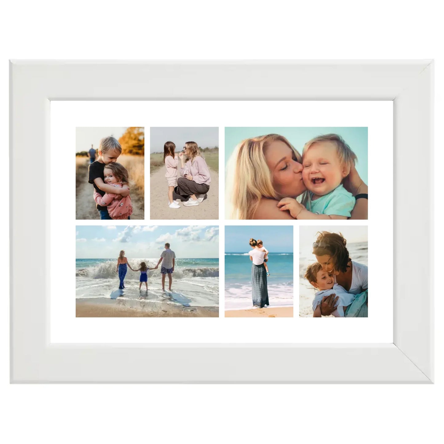 Colaj foto personalizat clasic cu 6 fotografii