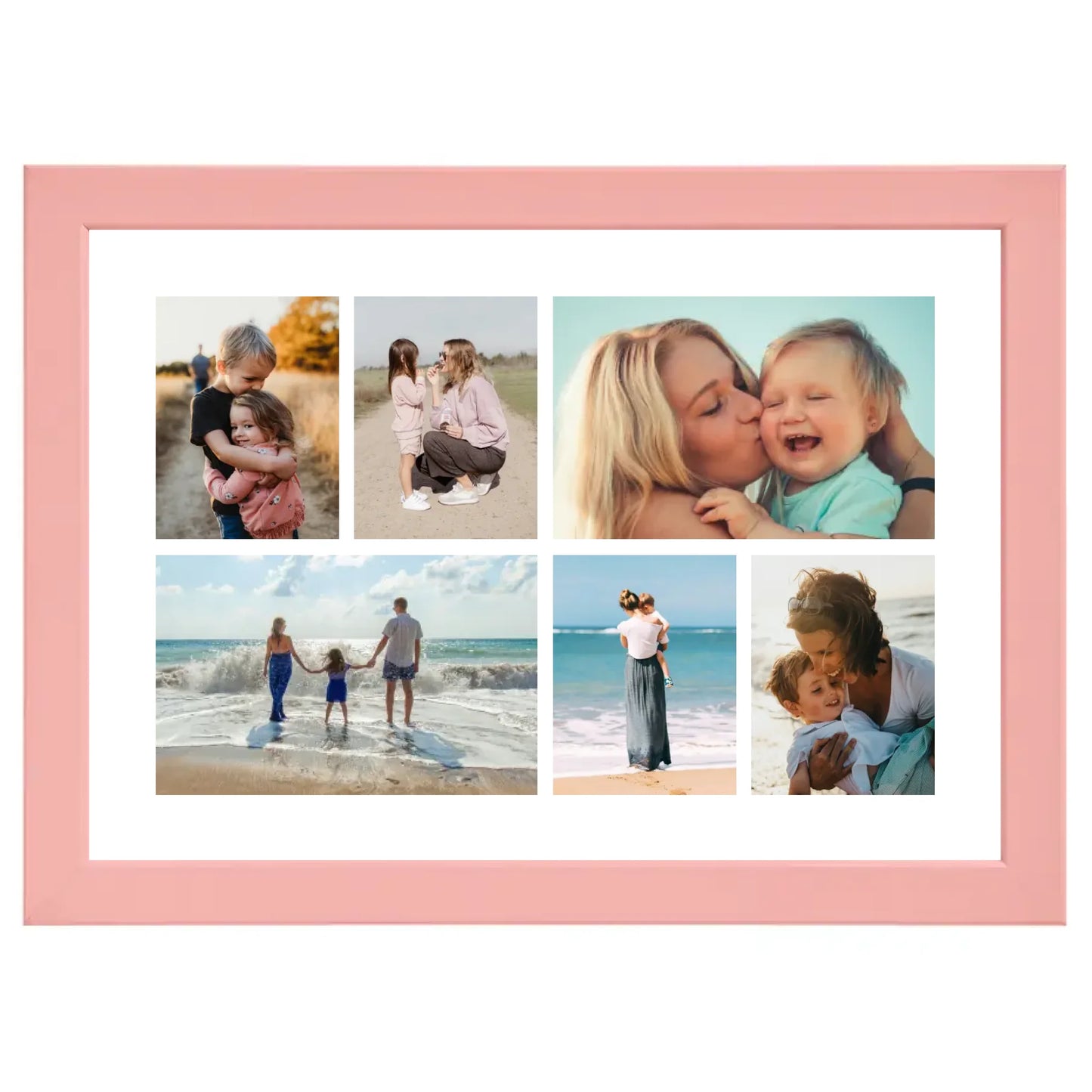 Colaj foto personalizat clasic cu 6 fotografii