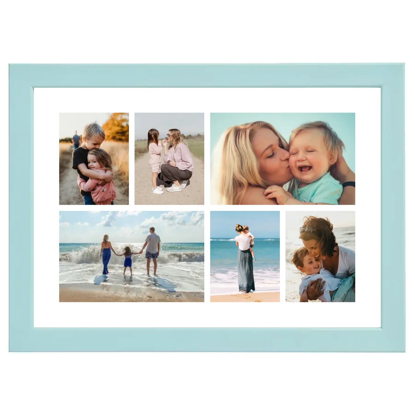 Colaj foto personalizat clasic cu 6 fotografii